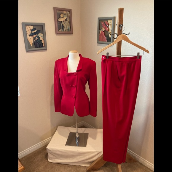 NEW Beautiful Christian Dior red jacket /pants